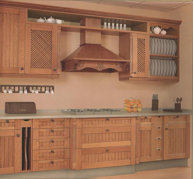 cocina Ronda Recto Roble